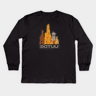 Travel Sticker - Outpost Kids Long Sleeve T-Shirt